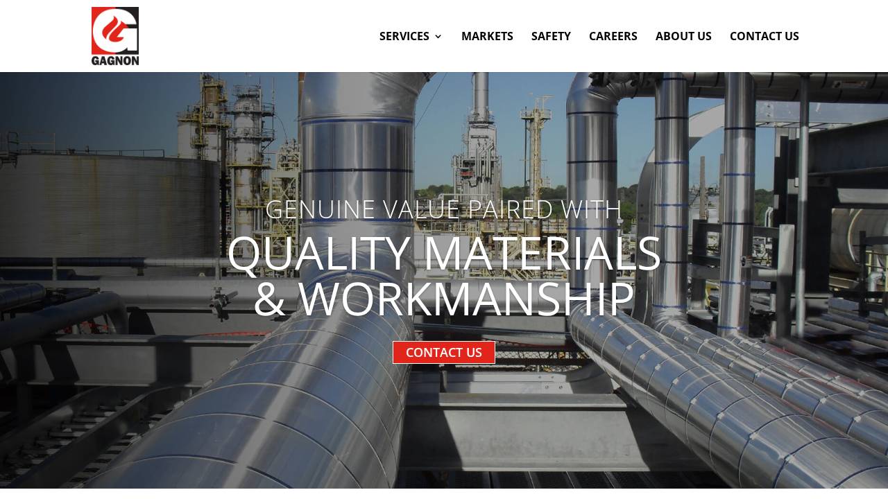 Gagnon Incorporated website screenshot