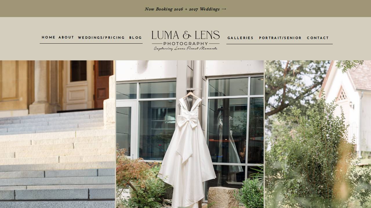 Luse, William A; WM Luse Photography website screenshot