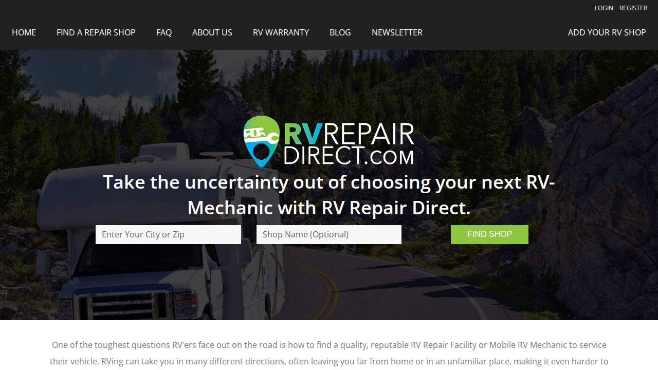 David Peden website screenshot