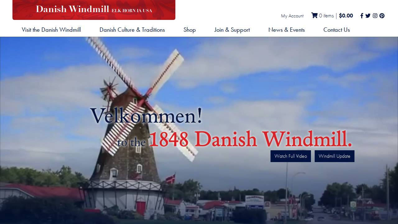 Danish Mill INC website screenshot