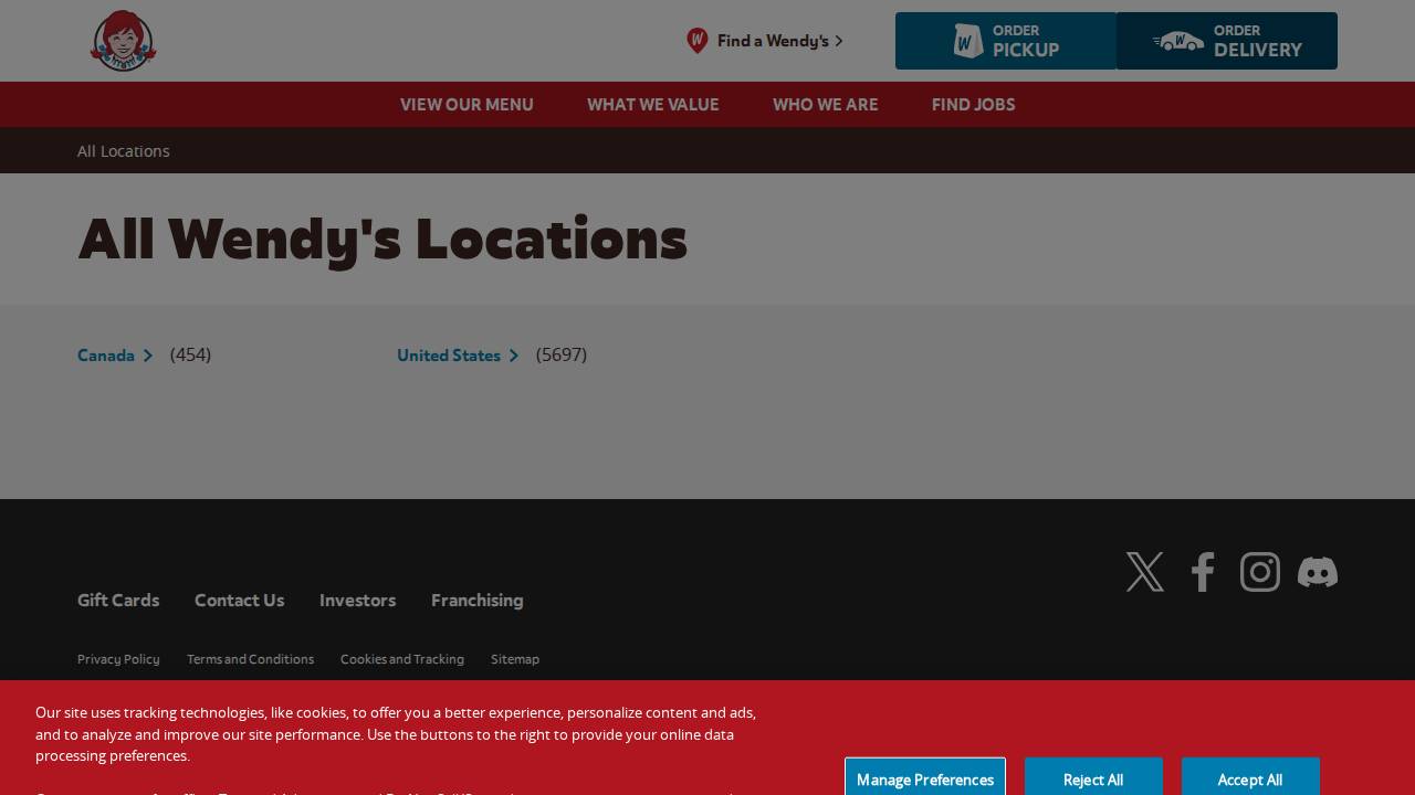 KIM Foods Inc, Wendys OLD Fashioned Hamburgers website screenshot