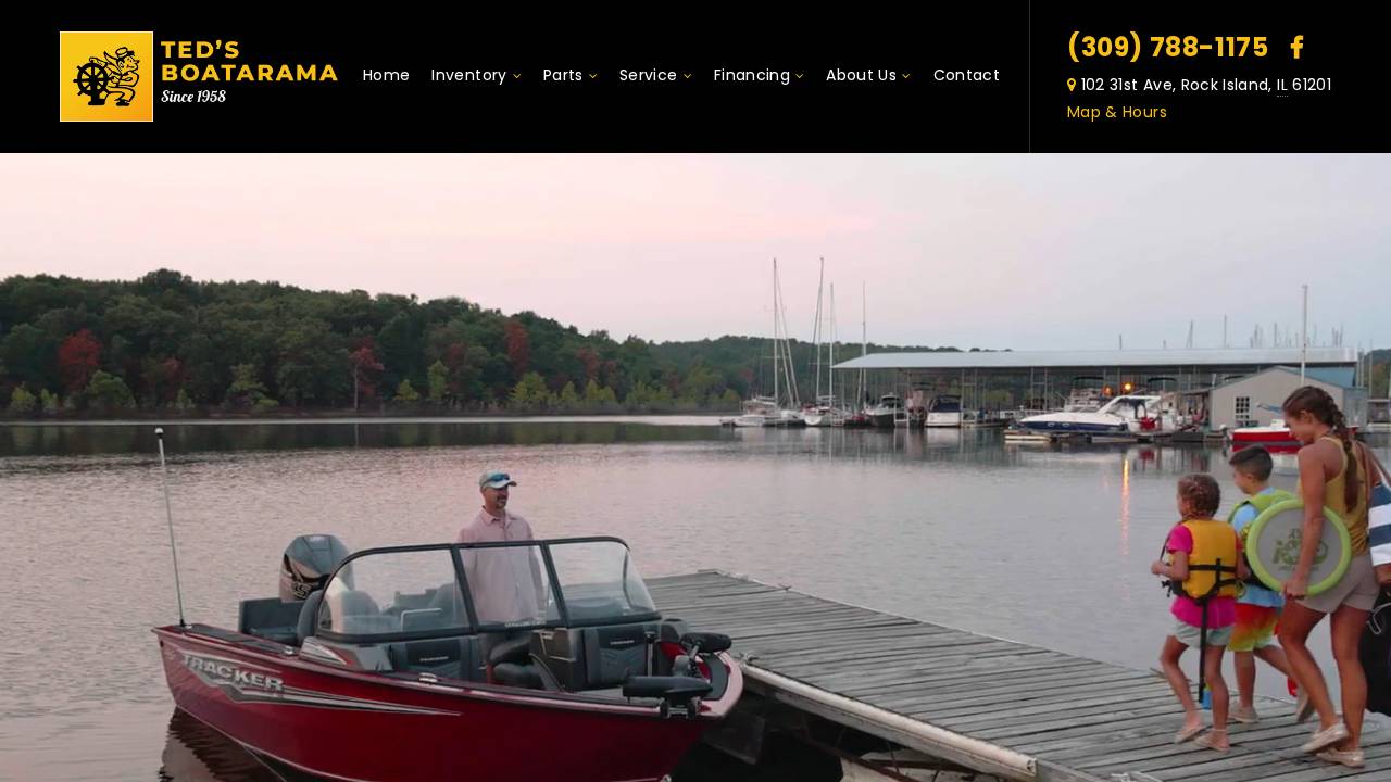 Ted's Boatarama INC website screenshot