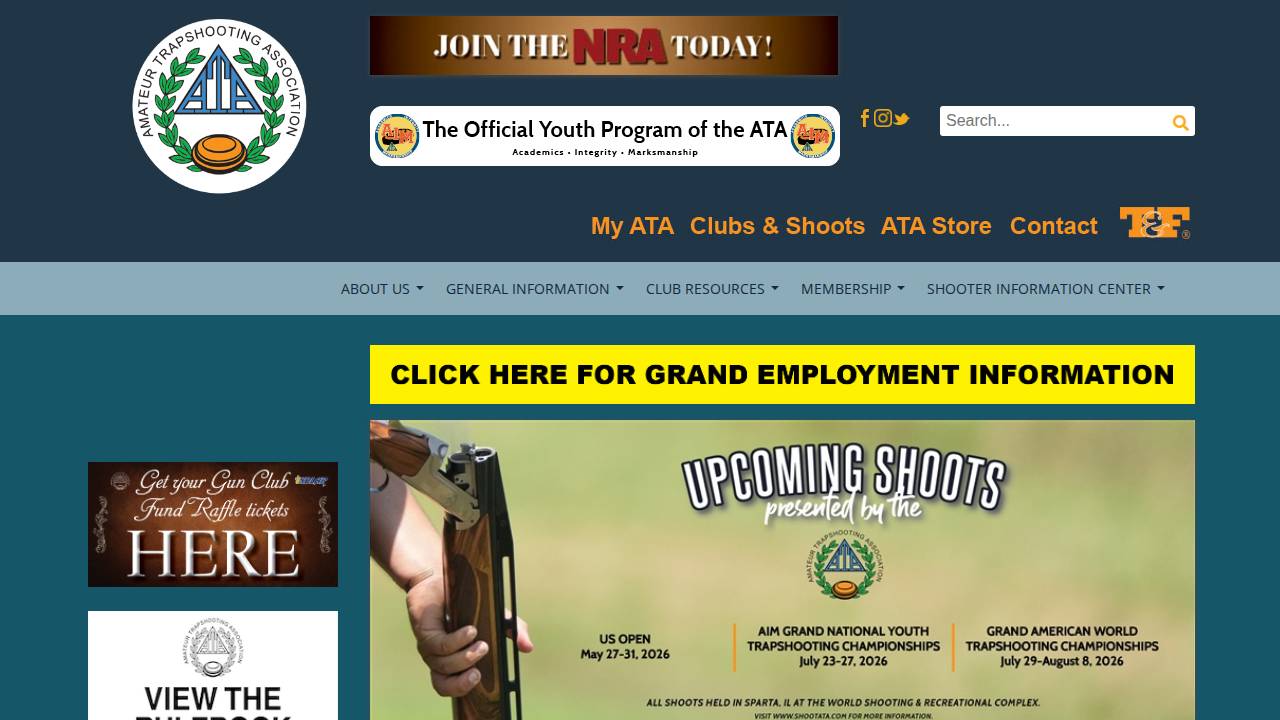 Marshall GUN Club INC website screenshot