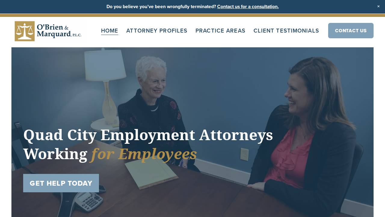 Obrien,james W; L E Chute CO Inc. website screenshot