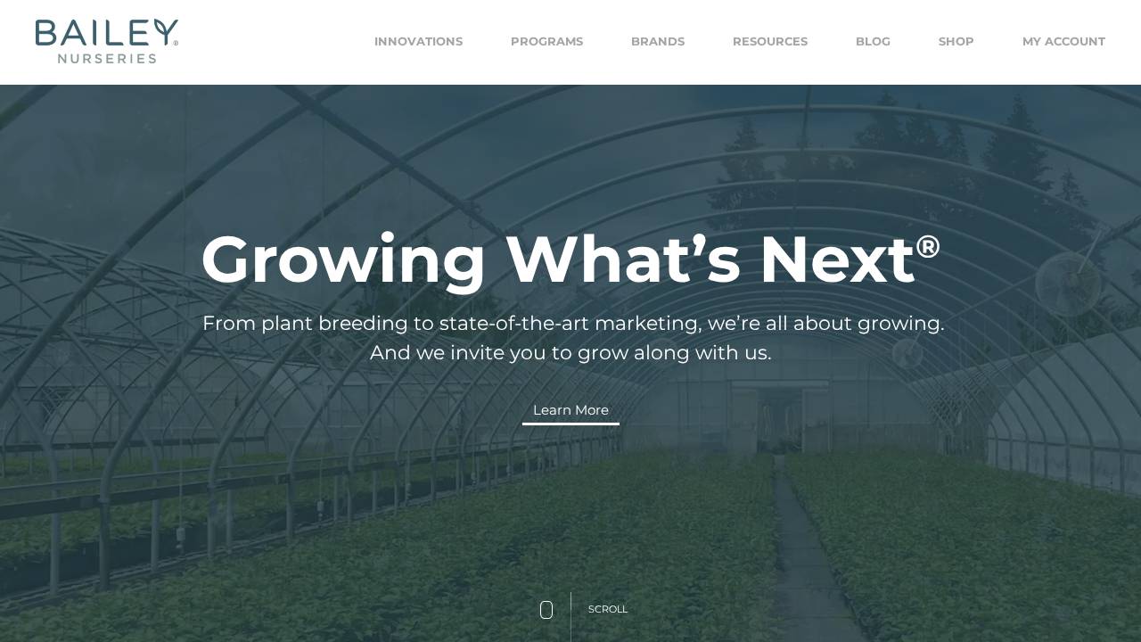 Jones, Bradley; Jones Nursery & Garden Store website screenshot