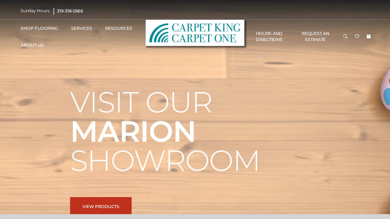 Carpet King Inc, Carpet King website screenshot