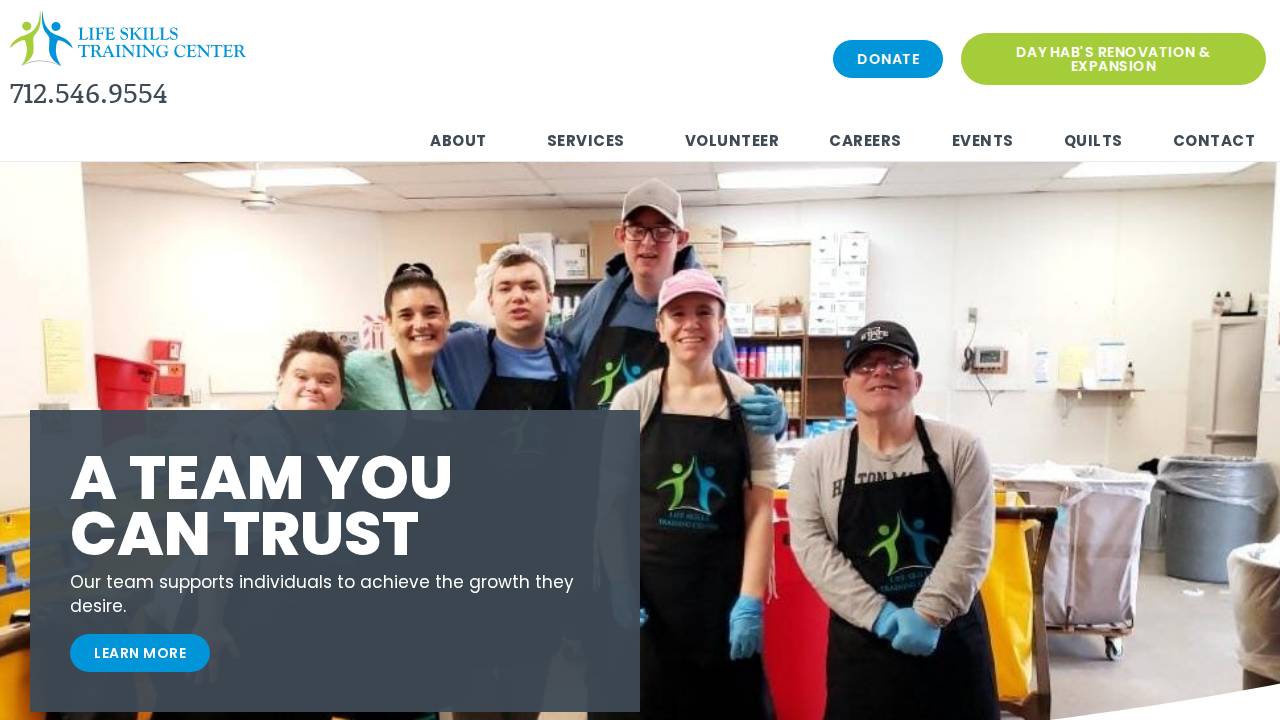 Plym County Work Activ CTR Inc, Life Skills Training Center INC website screenshot