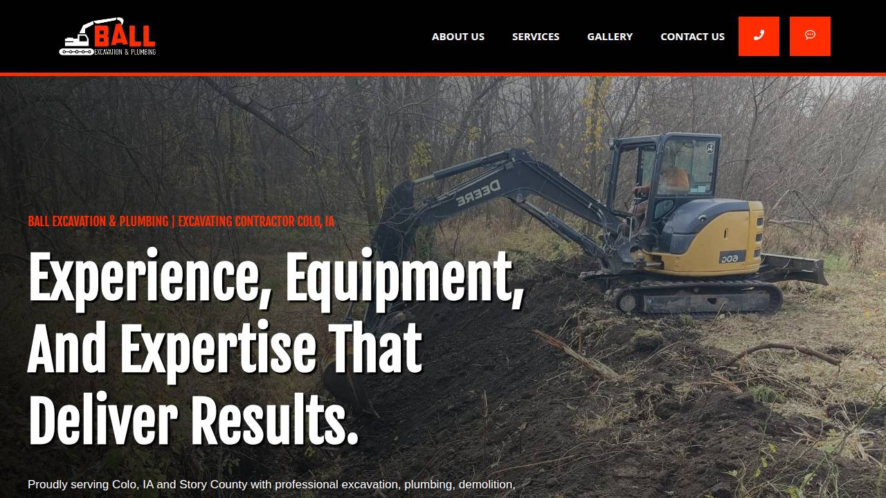 Milleson, Earl P; Earl Milleson Plumbing website screenshot