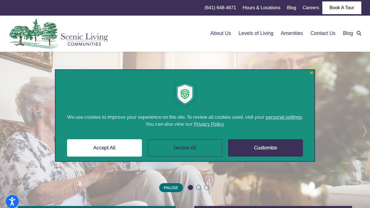 Scenic Living Communities Inc, Scenic Living Communitiesinc website screenshot