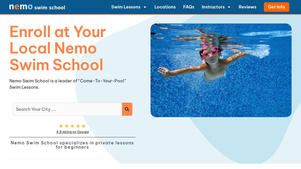 Town & Country Aqua Club website screenshot