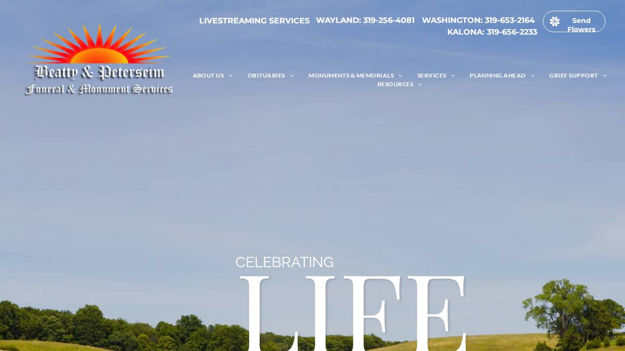 Helmuth, Elmer A; Helmuth,elmer A website screenshot