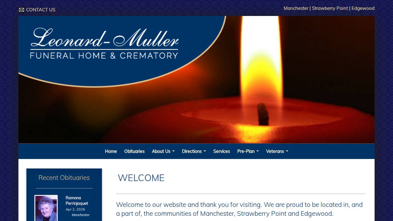 Helle, Mary; Delaware County Leader website screenshot