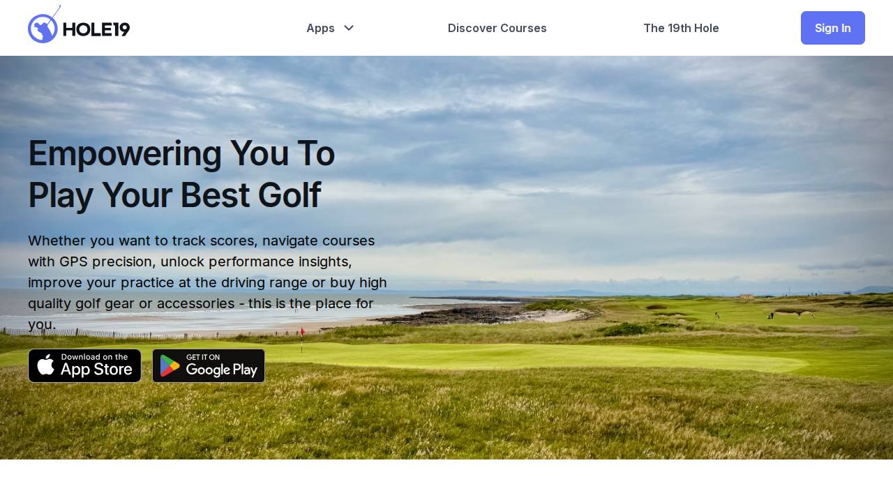 Humeston Golf Club website screenshot