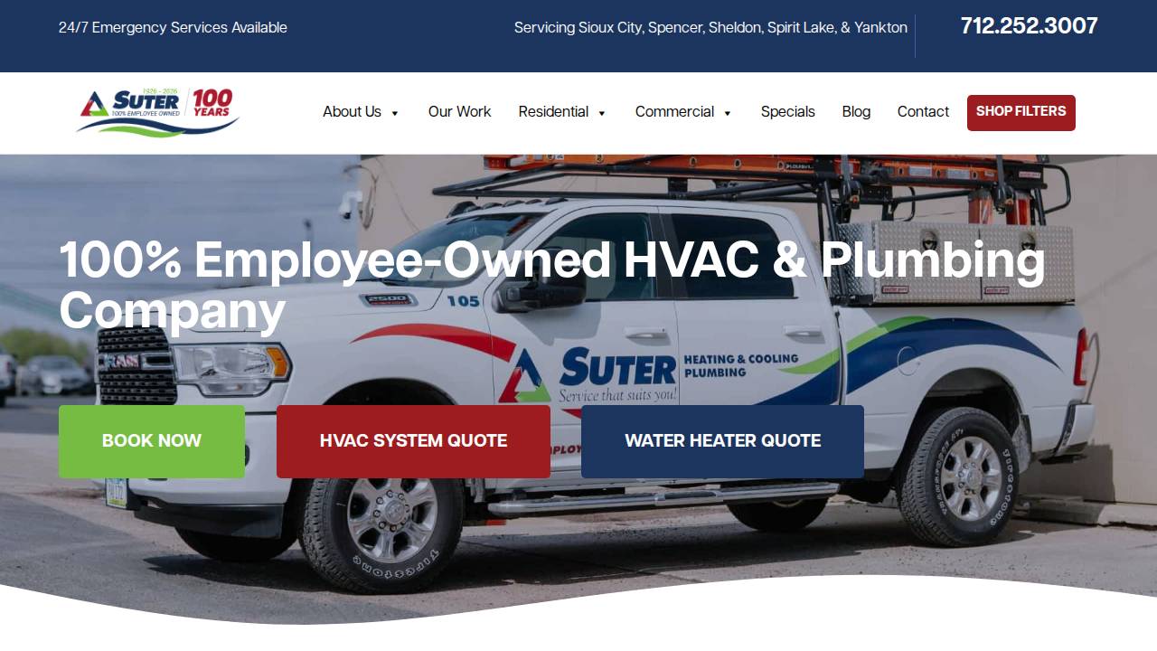 Schuett, Charles L; S & C Express website screenshot