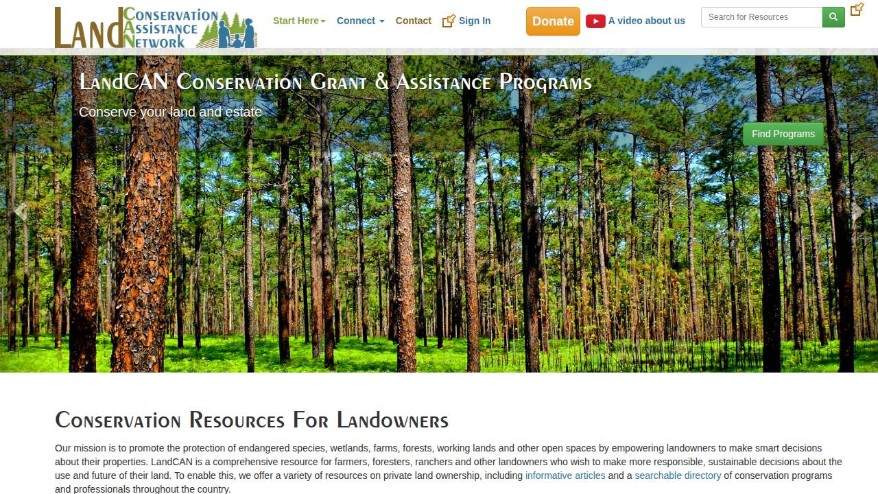 Obrien CO Soil Conservation Dist website screenshot