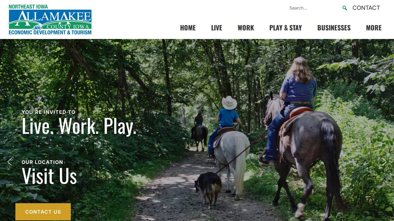 American Legion Post #722 website screenshot