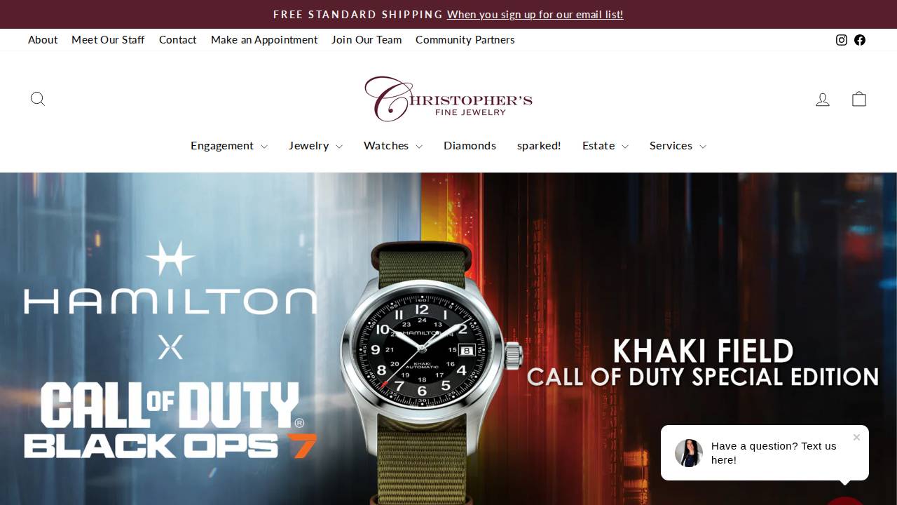 Chris LTD website screenshot