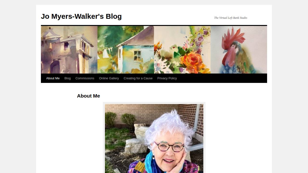 Myerswalker, Carol J; Left Bank Studio website screenshot