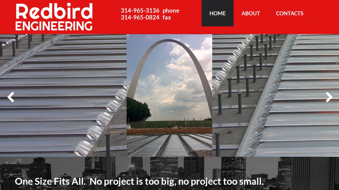 Redbird Engineering Sales INC website screenshot