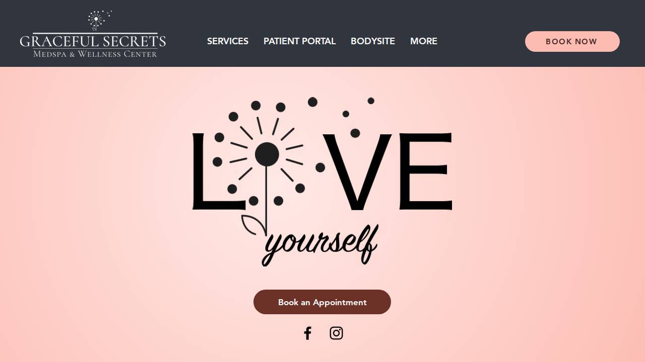 Belz, Glenda J; Glamour Glenn Beauty Shop website screenshot