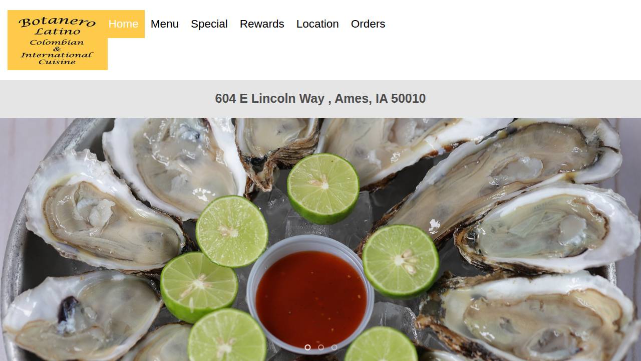 Lovis Pederza; Pederaza, Lovis; Botanero Latino website screenshot