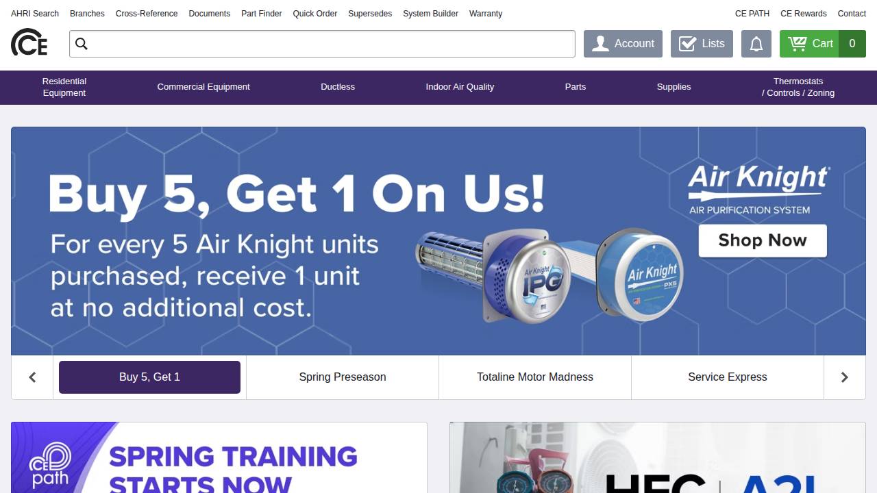Carrier Corporation, Carrier Corp website screenshot