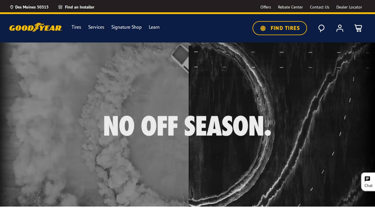 Kemco Tires INC website screenshot