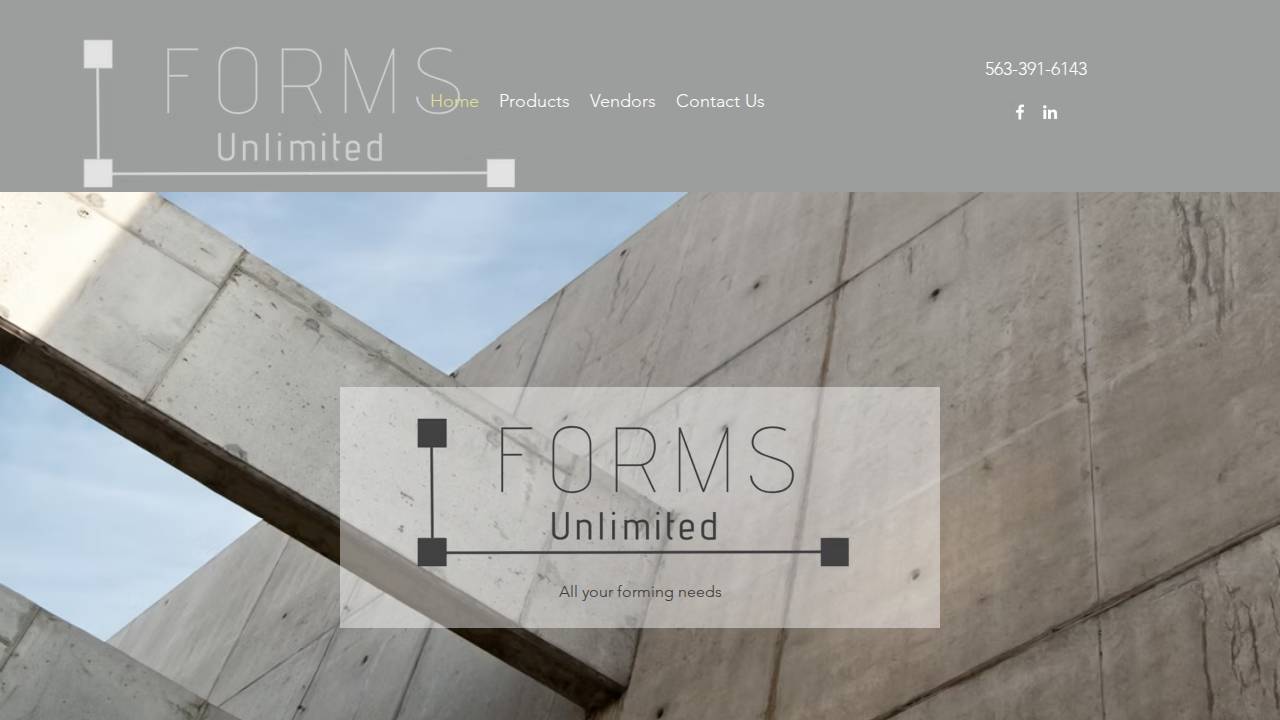 Mcmanus Forms INC website screenshot