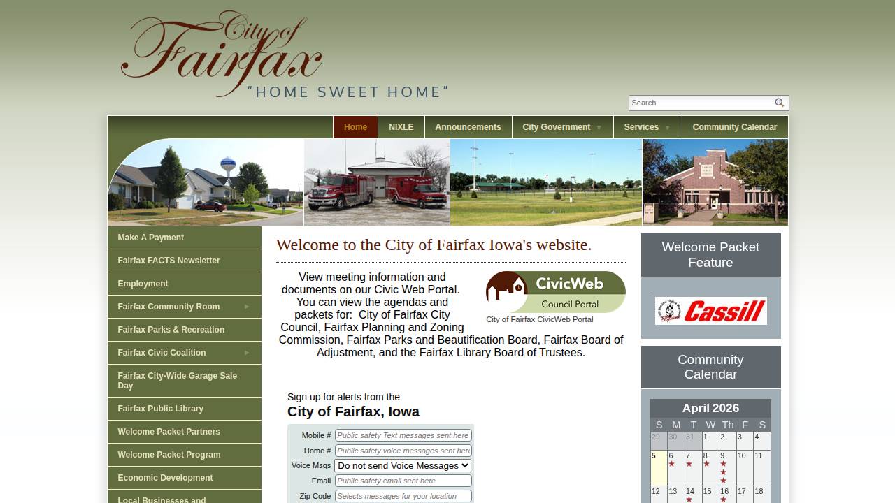 American Legion Post, American Legion Post Pekomy 572 website screenshot