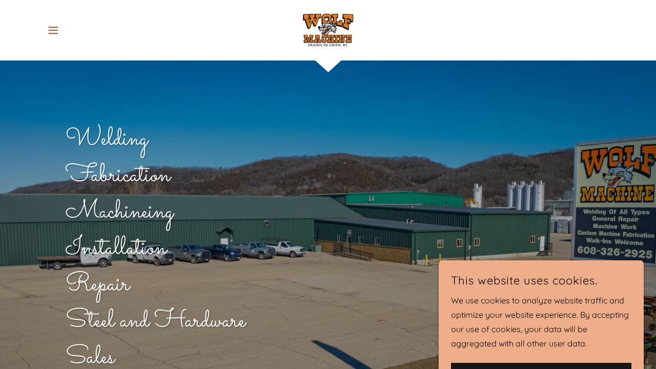 Wolf Machine Inc, Wolf website screenshot