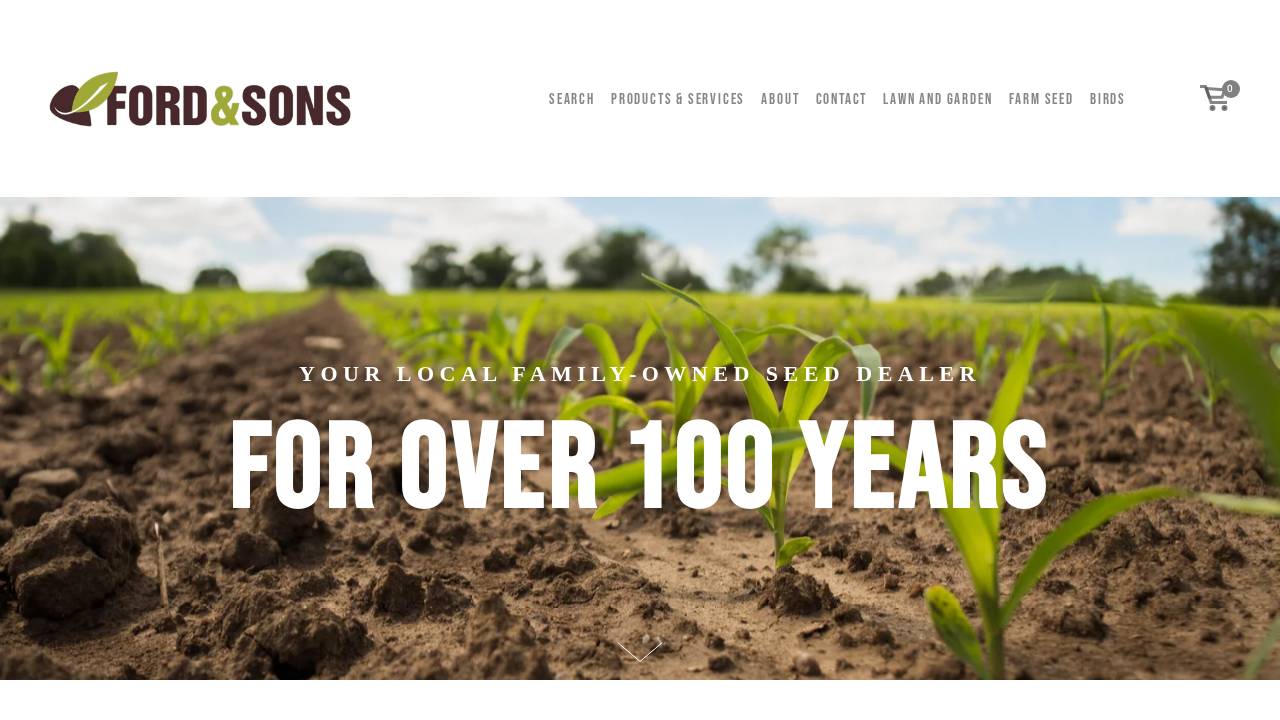 C D Ford & Sons INC website screenshot