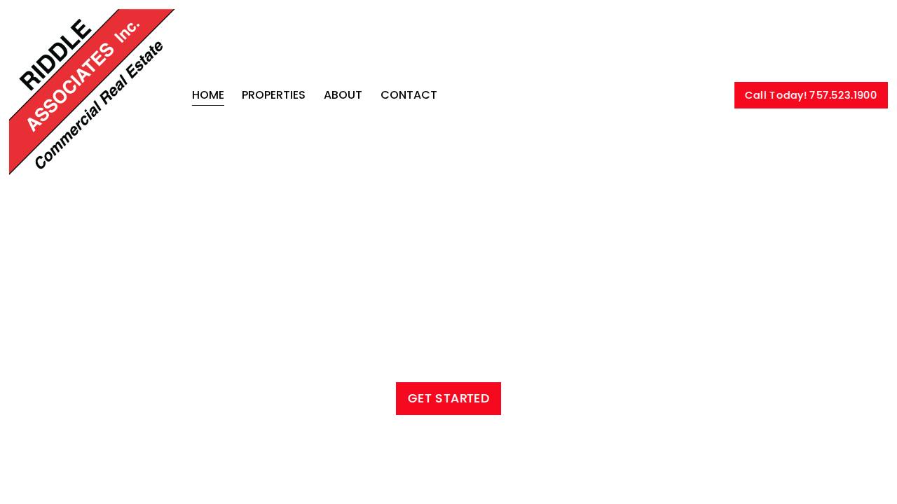 Riddle INC website screenshot