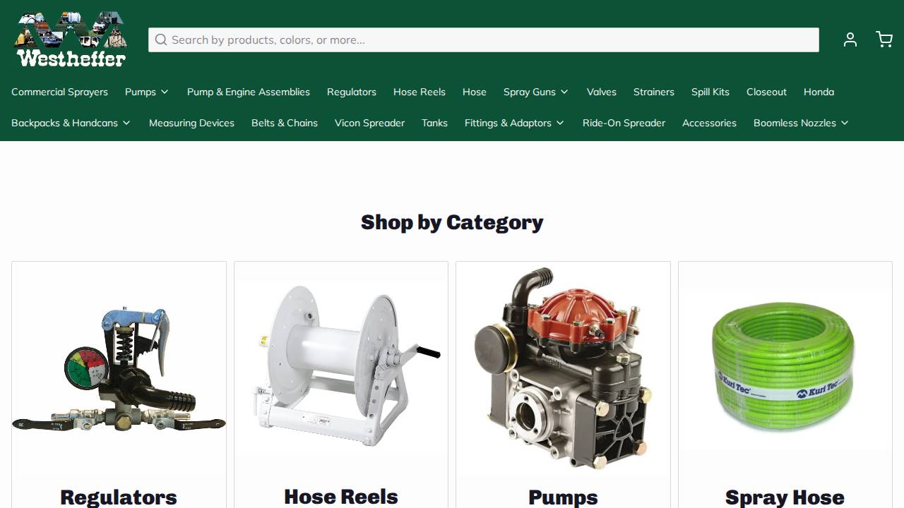 Westheffer Company INC website screenshot