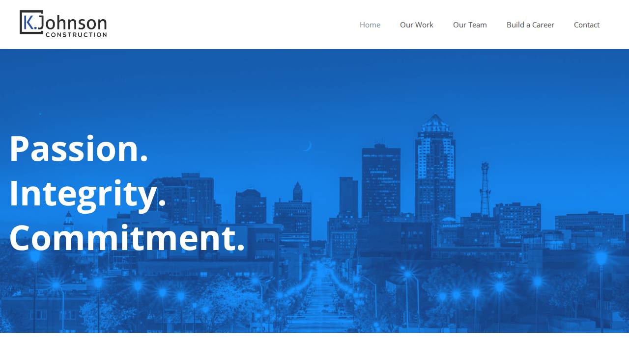 William K Johnson website screenshot