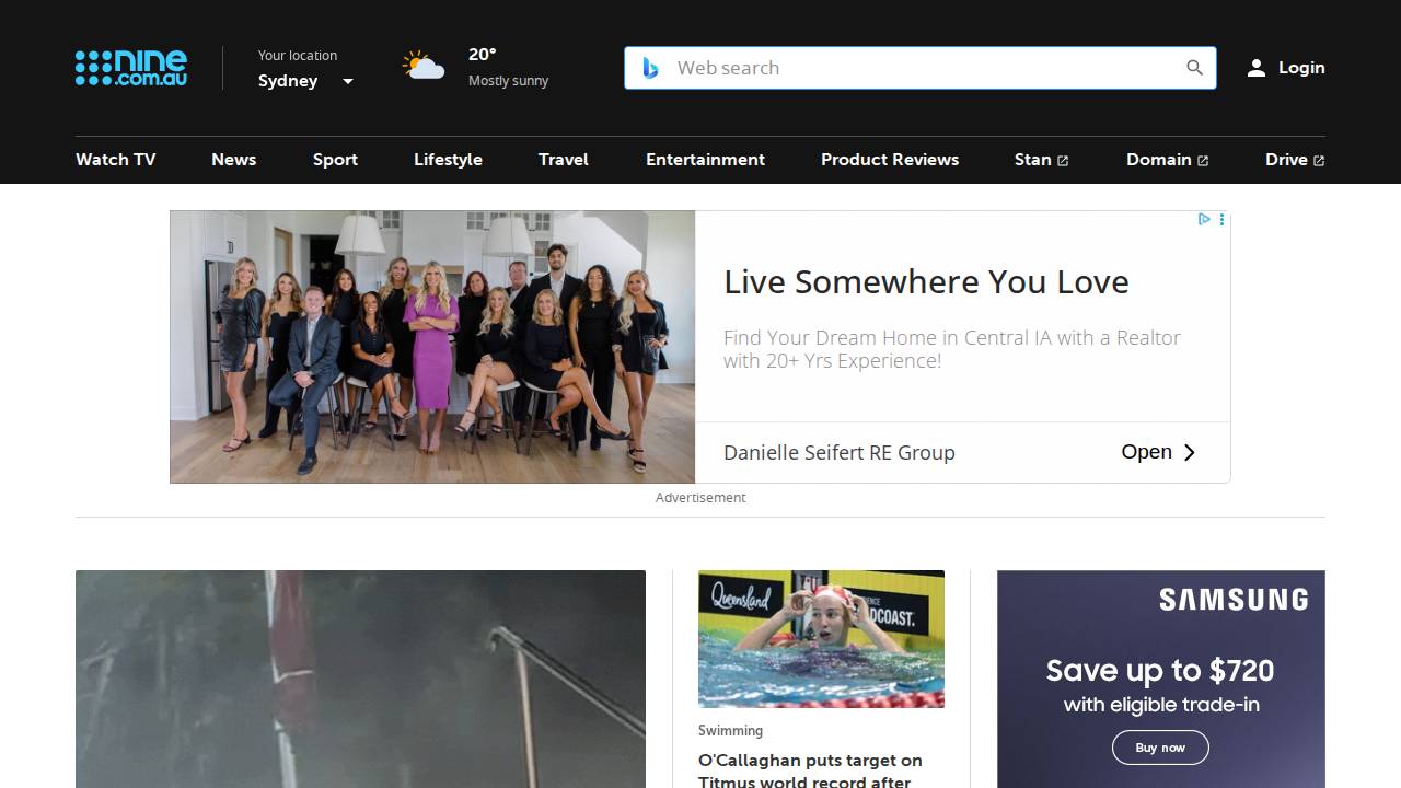 Dean L Jones website screenshot