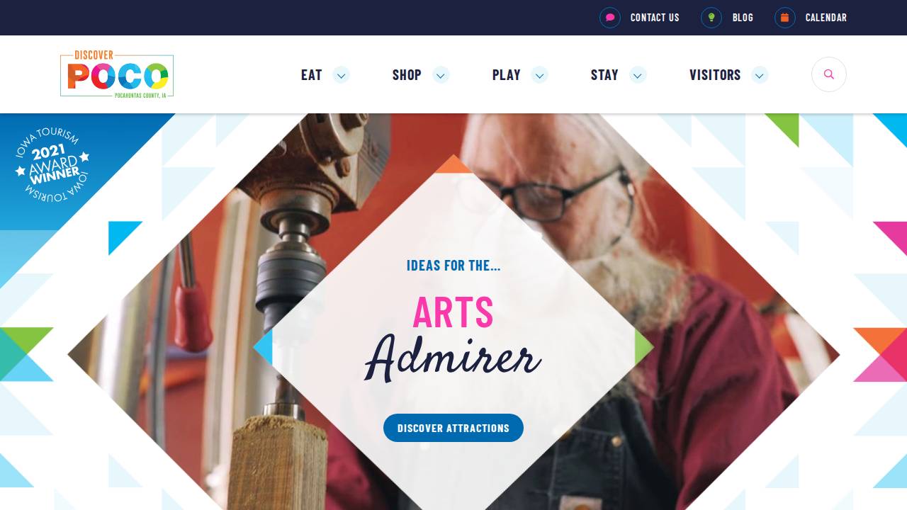 Gerald L Reiter website screenshot