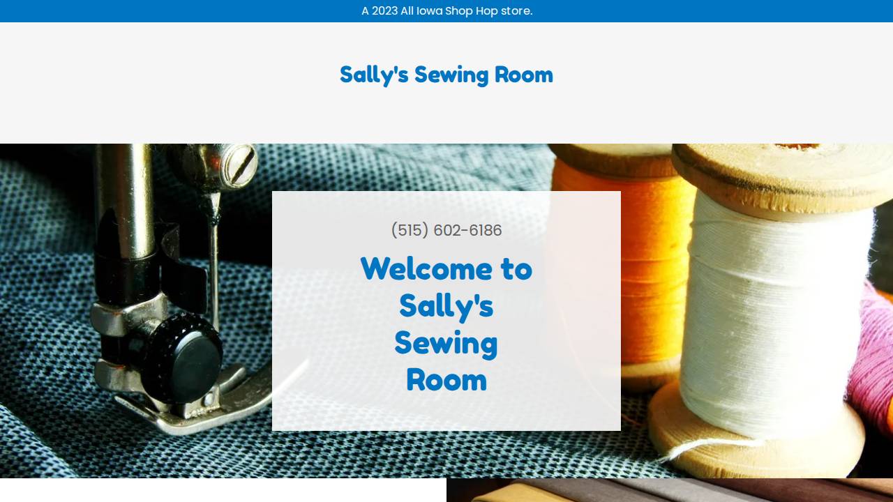 Sally L Woodley website screenshot