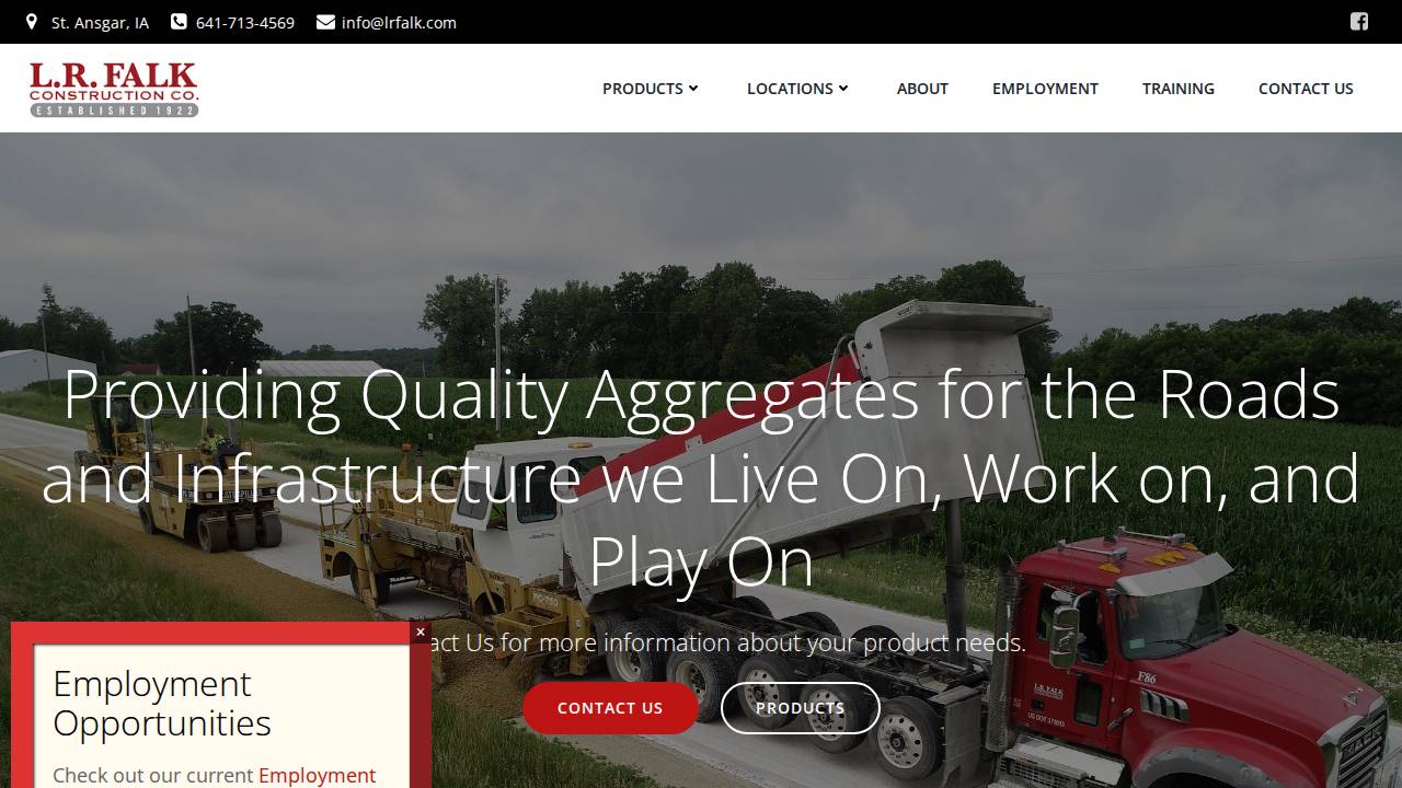 Trenhaile AND Sons Inc website screenshot