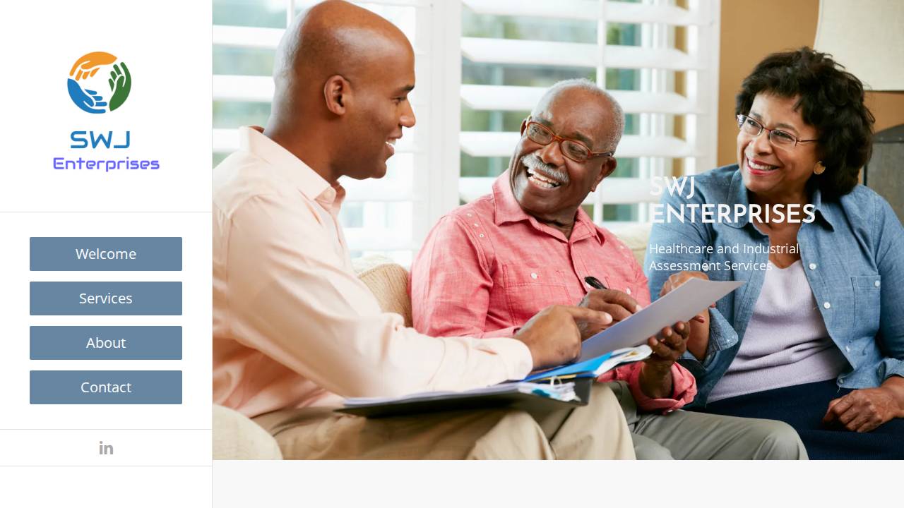 SWJ Enterprises website screenshot