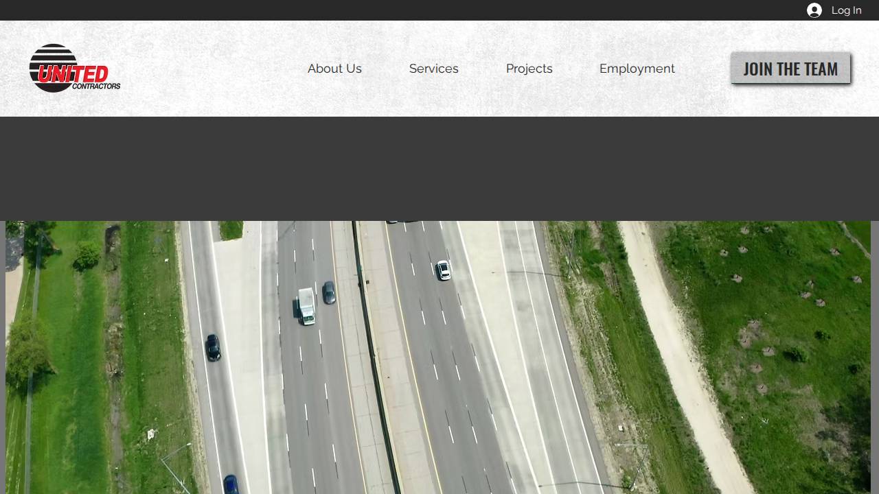 United Contractors INC website screenshot