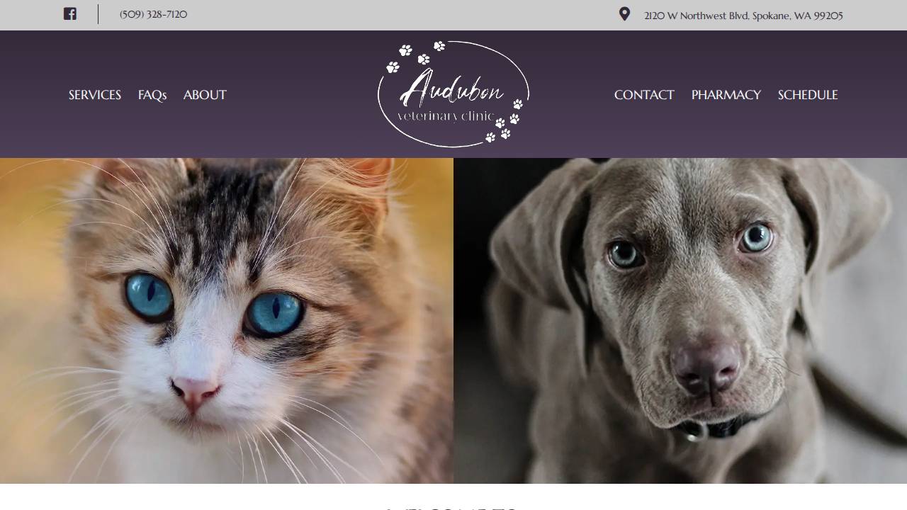 Audubon Wholesale VET Supply INC website screenshot