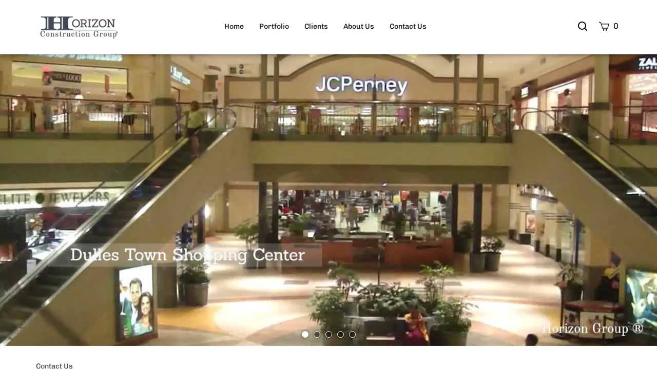 Horizon Group INC website screenshot