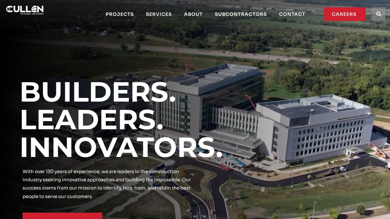 JP Cullen & Sons INC website screenshot