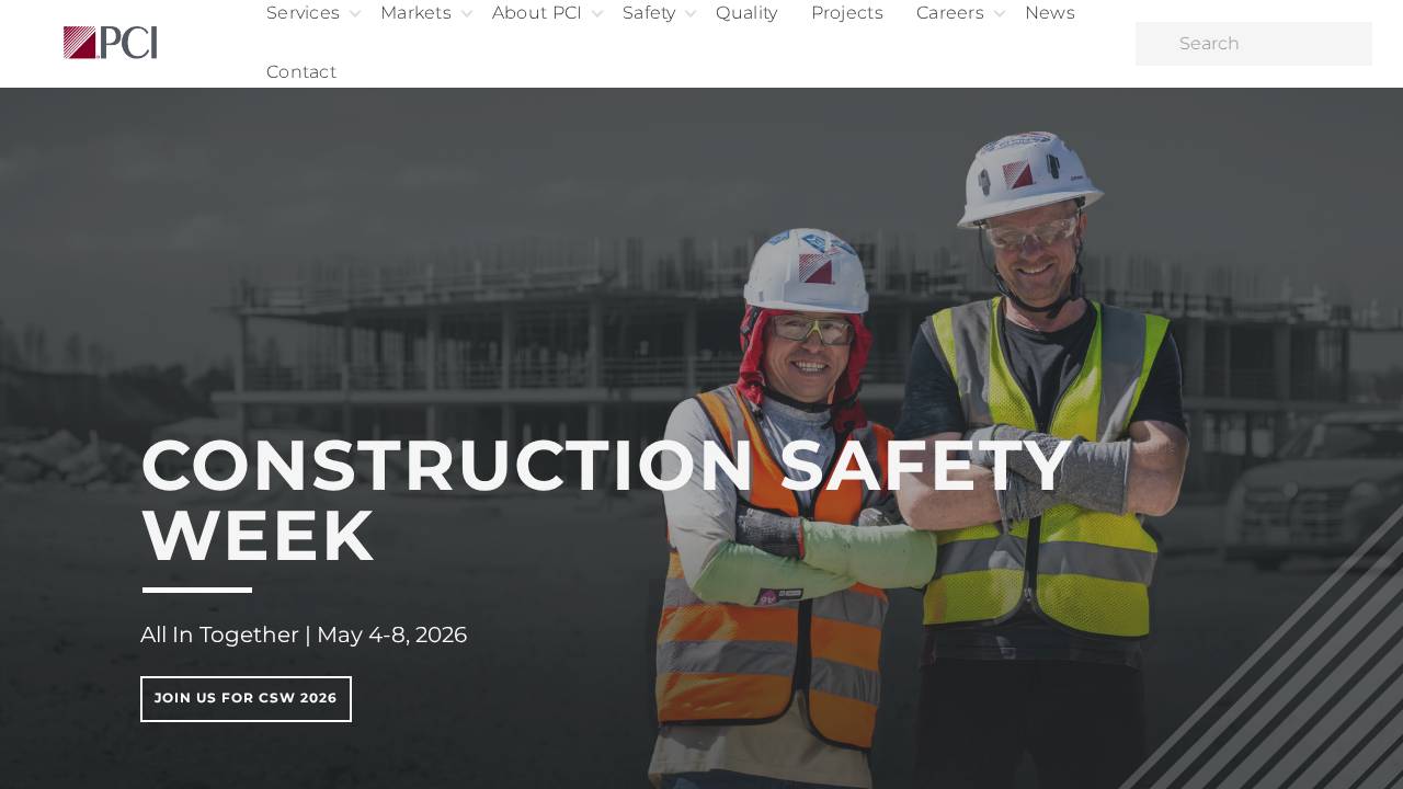 Performance Contracting INC website screenshot