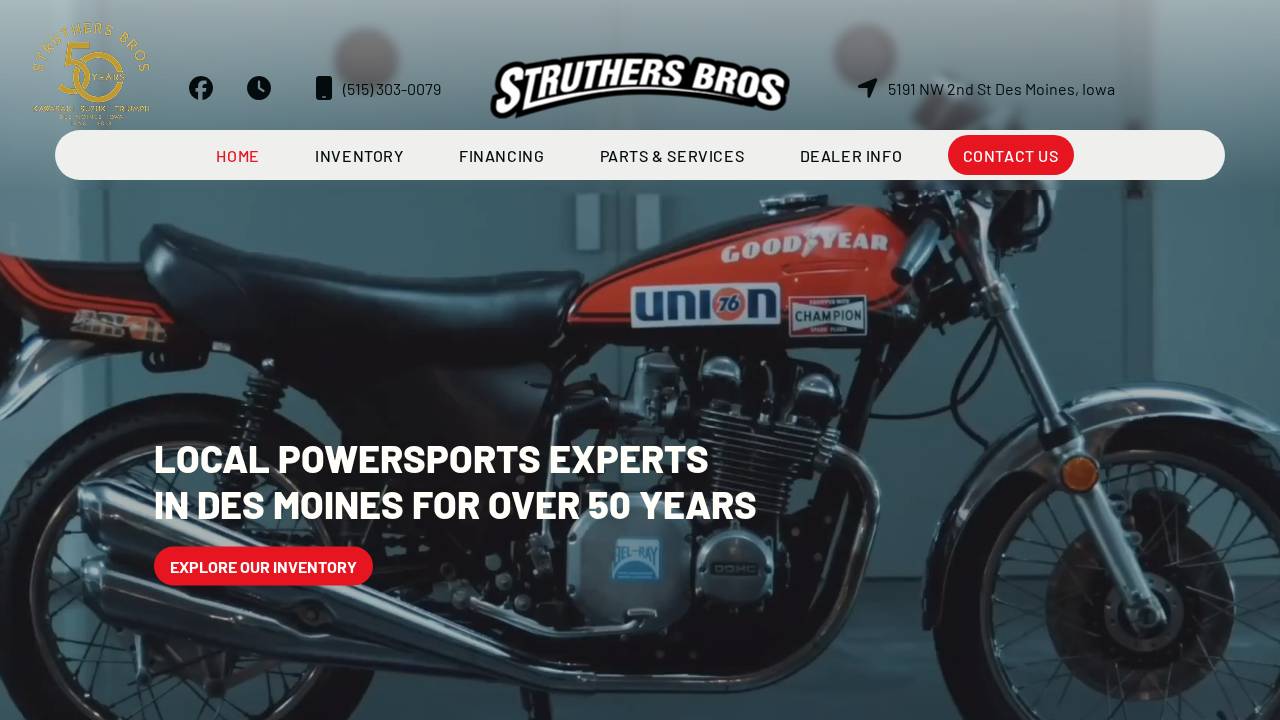 Struthers Brothers INC website screenshot