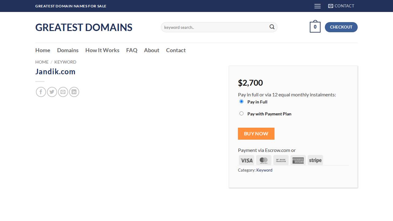 Jandik & Jandik Ptrs, Awesome Enterprises website screenshot