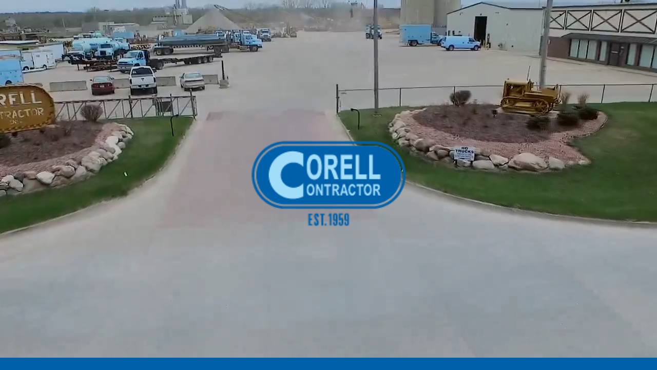 Corell Contractor INC website screenshot