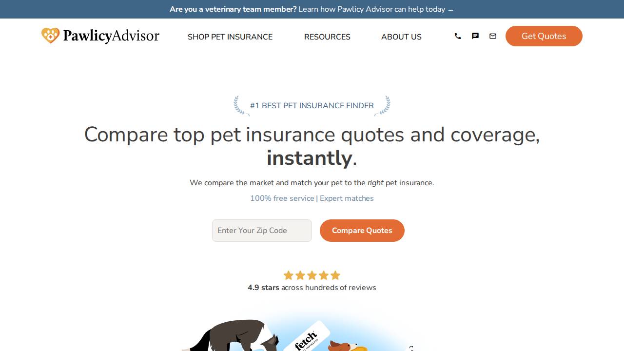 Greenfield Veterinary Clinic PC website screenshot