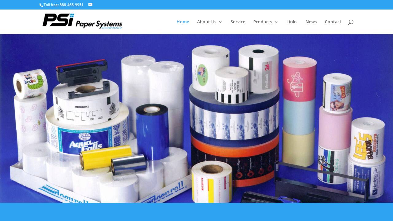 Paper Systems INC website screenshot