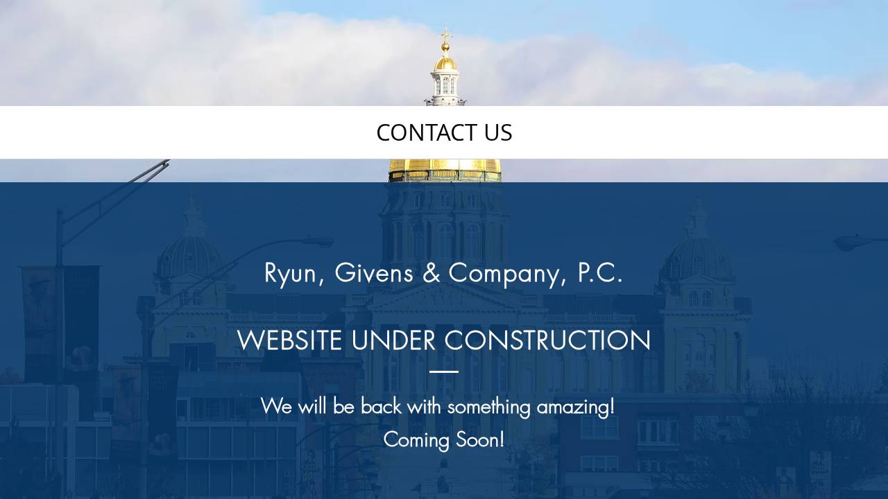 Ryun,givens & CO PLC website screenshot